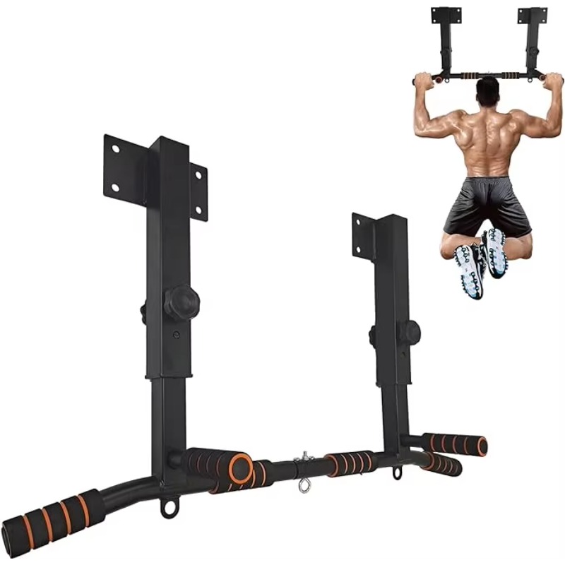 Pull Up Bar - Wall Mounted Dip Station Pull-up Bar
