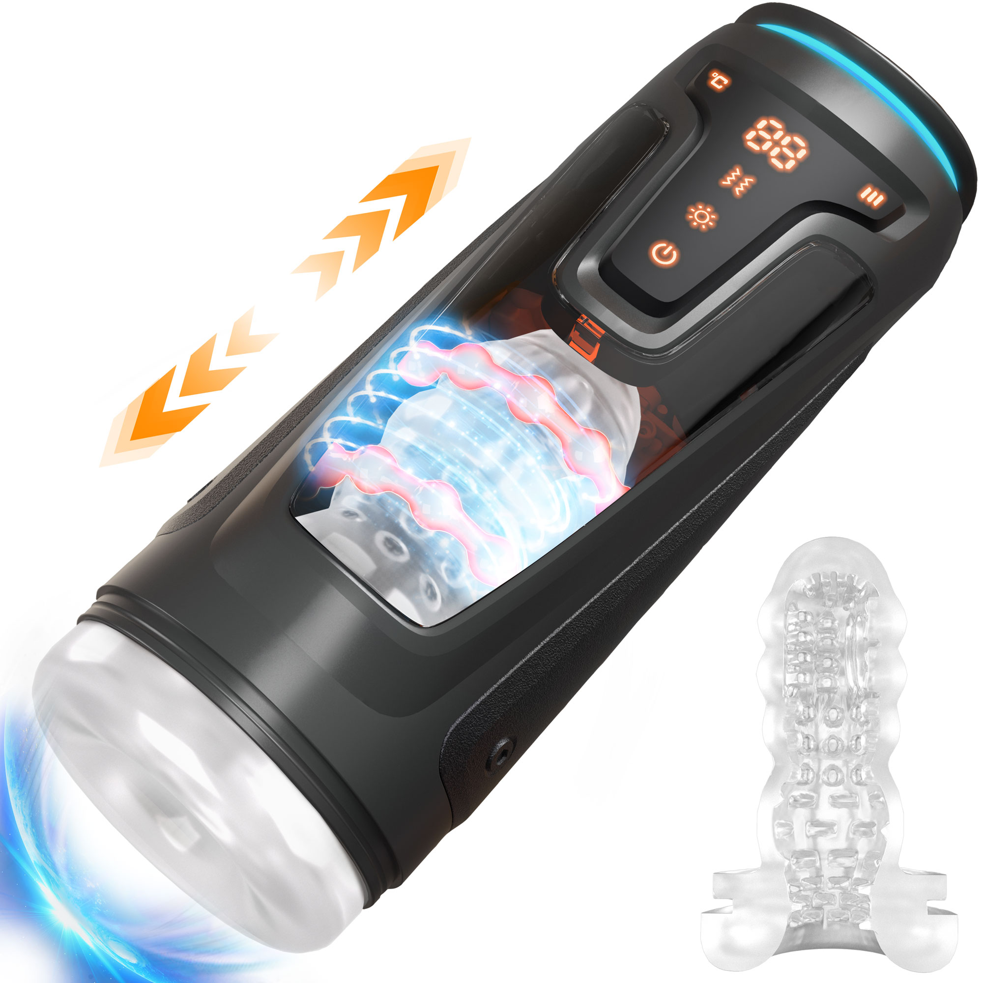 Crossfit Machine - SENSIVO LED Automatic Male Masturbator Goods