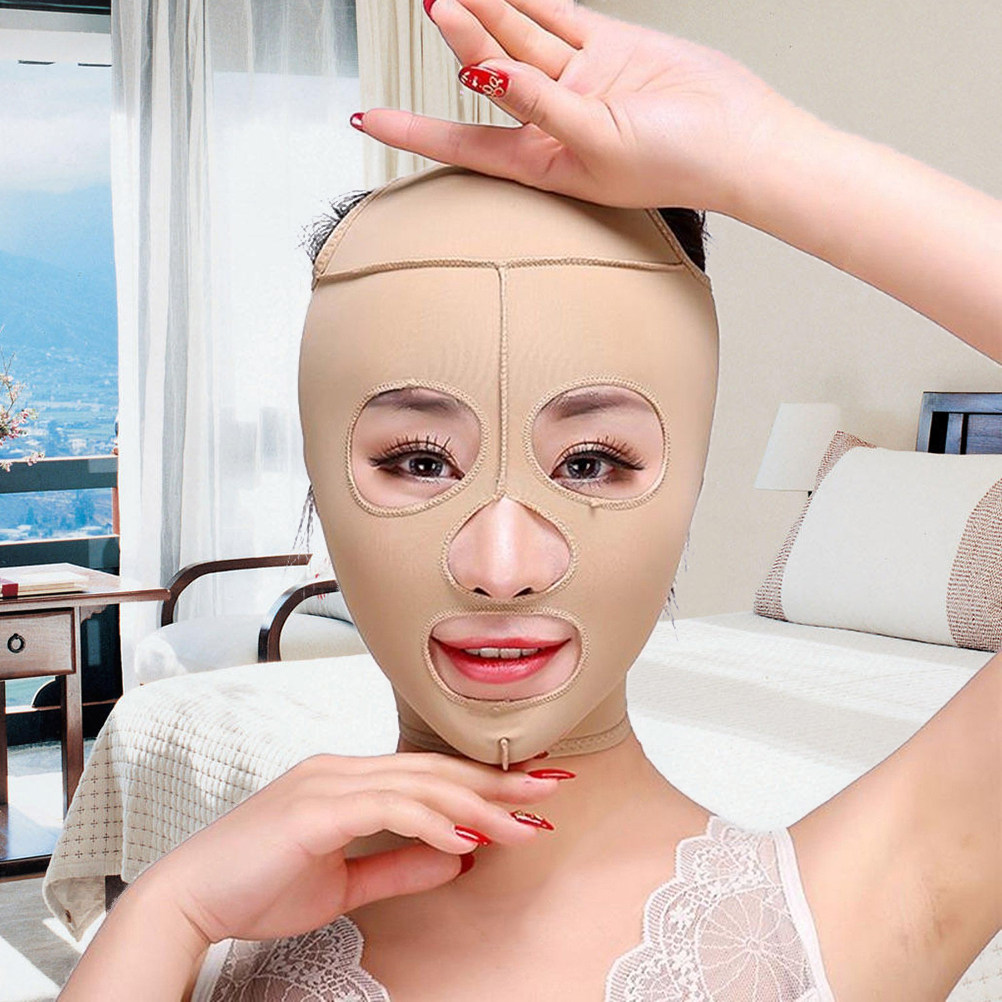 Premium Face Slimming Mask Ela - Lifting Belt ulasan dan harga