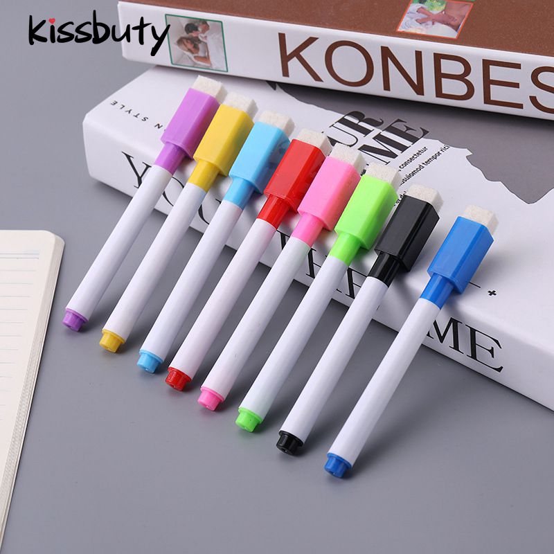 8 Colors Erasable Magnetic Whi - Chalk Bag ulasan dan harga