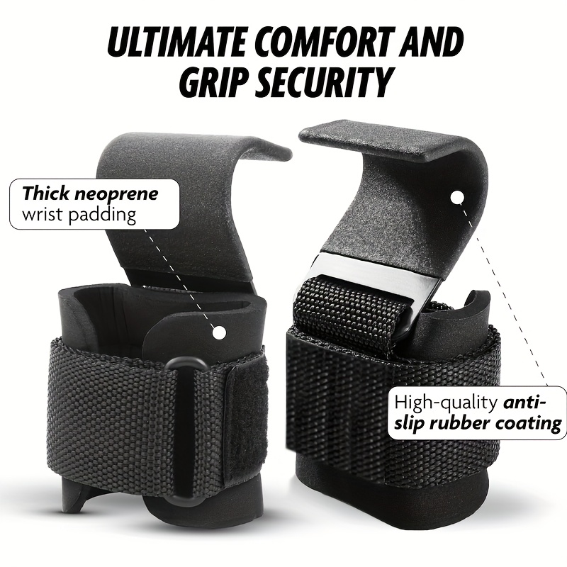 Weight Lifting Hook Grips With - Weightlifting Gloves ulasan dan harga