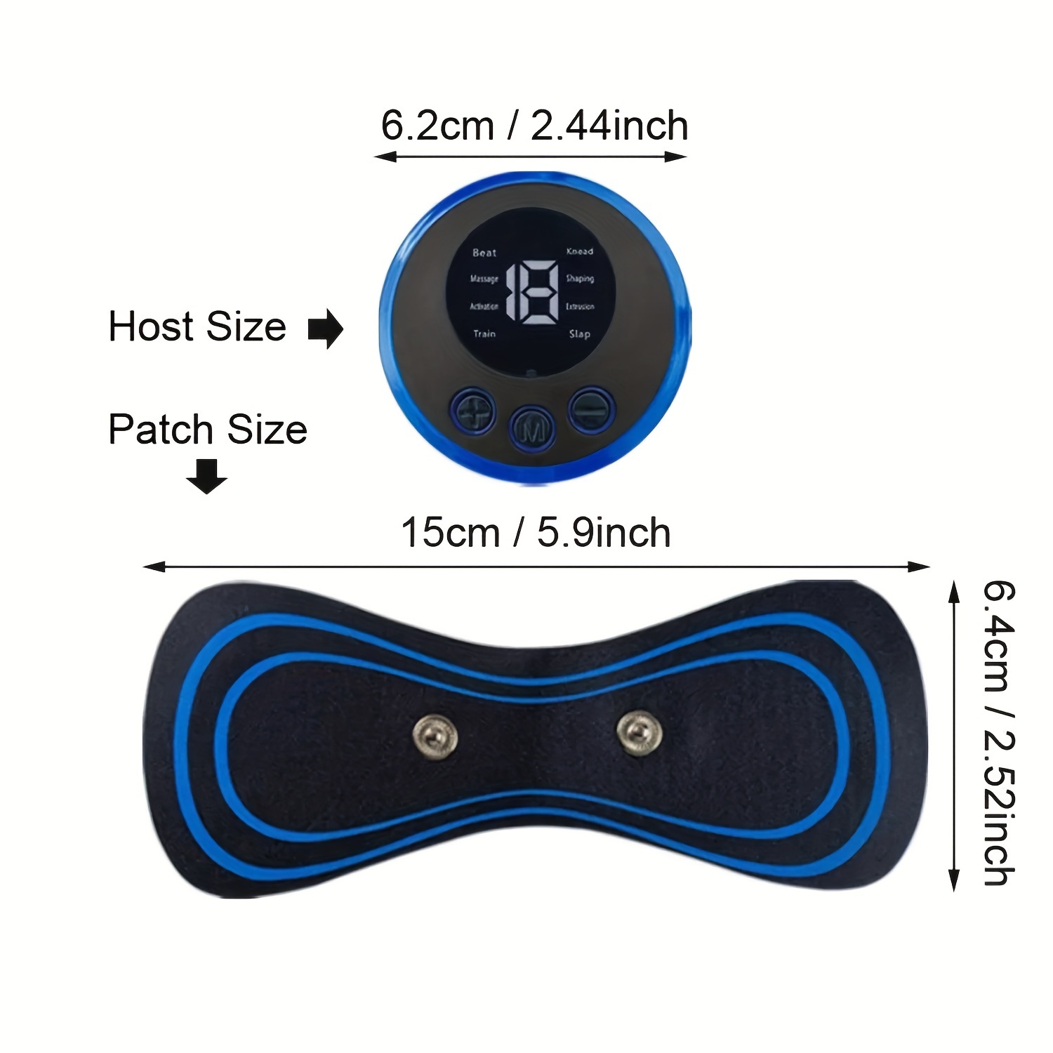 Electric Muscle Massager Set E - Crossfit Machine ulasan dan harga