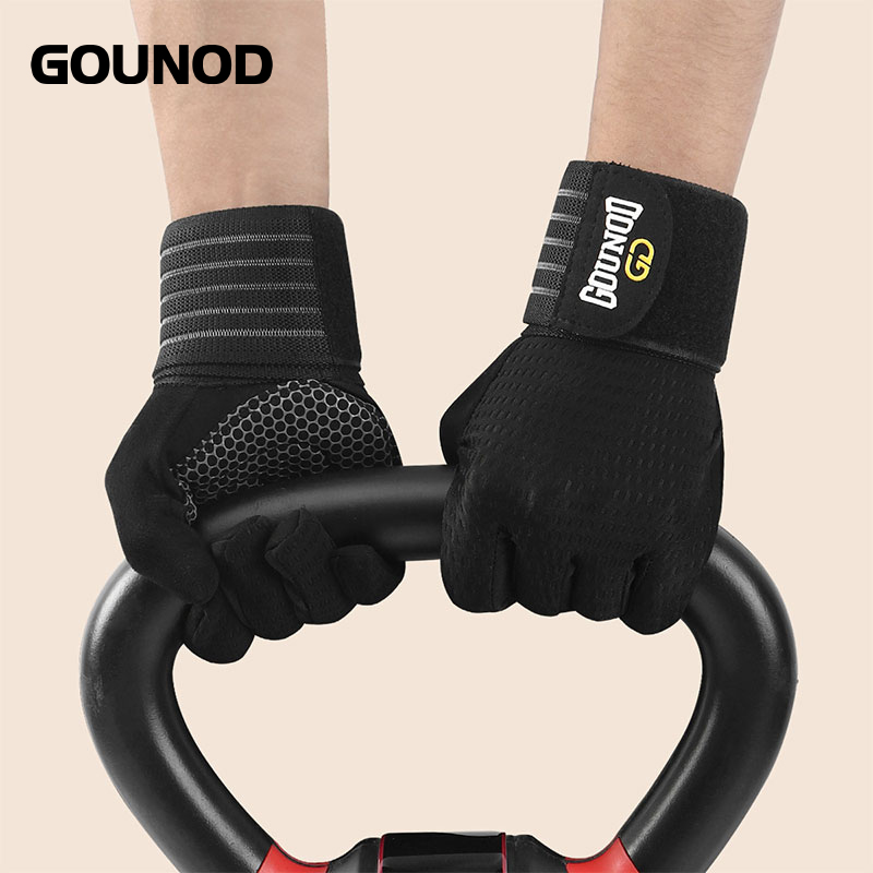 2PC/1PAIR GOUNOD Full-finger F - Weightlifting Gloves ulasan dan harga