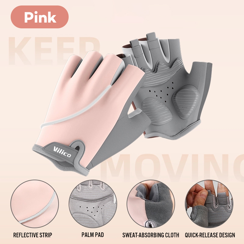 Summer Breathable Cycling Glov - Weightlifting Gloves ulasan dan harga