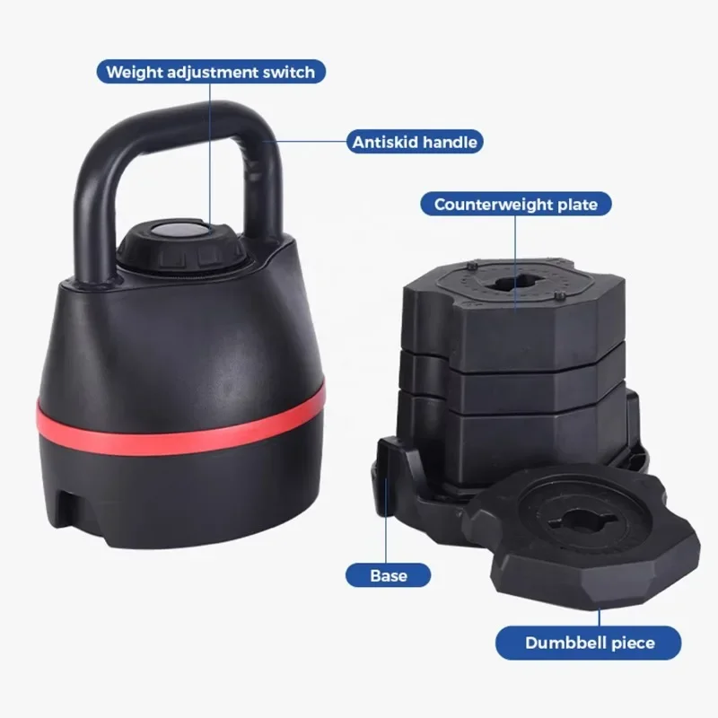 New Gym Fitness Adjustable Ket - Kettlebell ulasan dan harga