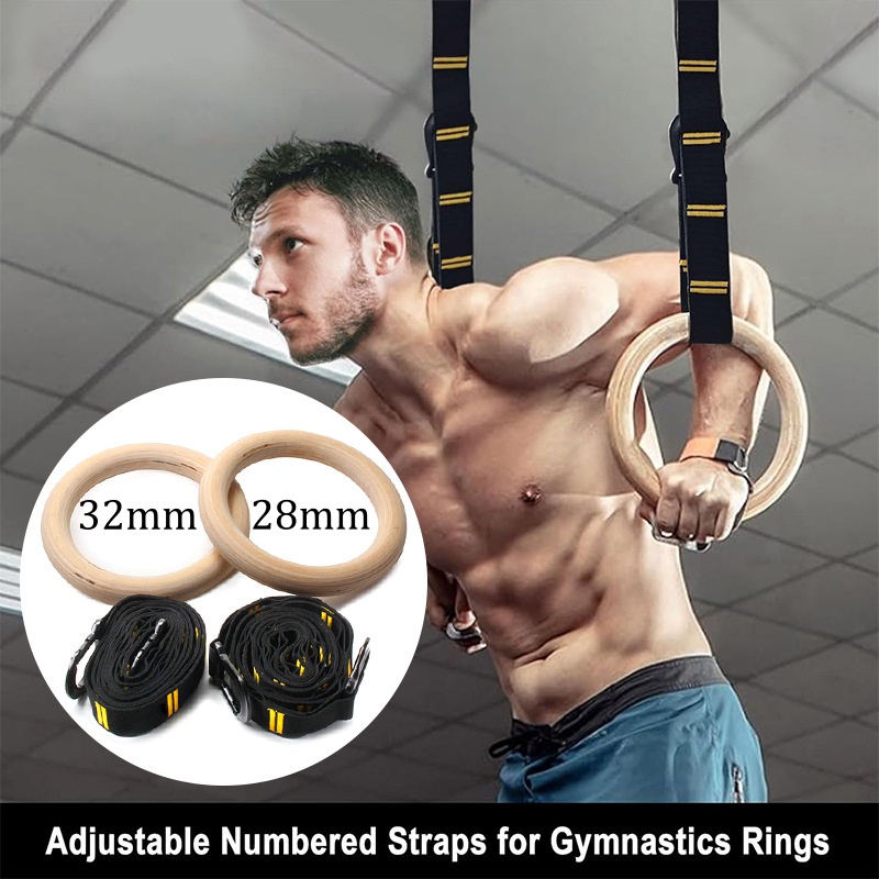 28mm 32mm Pull-up Gymnastics R - Gymnastic Ring ulasan dan harga