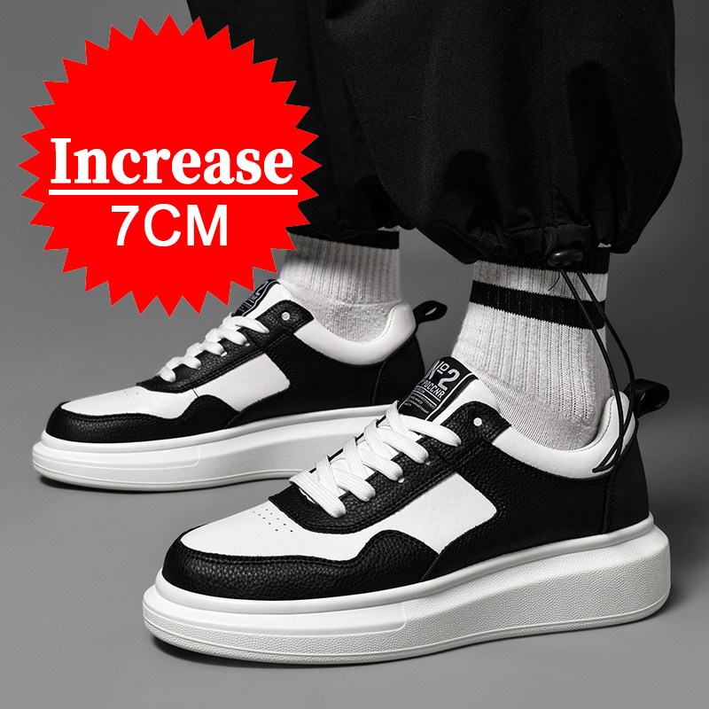 Luxury Leather Elevator Shoes  - Weightlifting Shoes ulasan dan harga