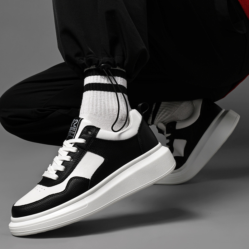 Luxury Leather Elevator Shoes  - Weightlifting Shoes ulasan dan harga