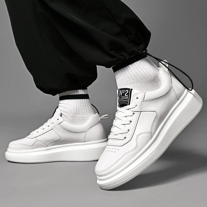 Luxury Leather Elevator Shoes  - Weightlifting Shoes ulasan dan harga